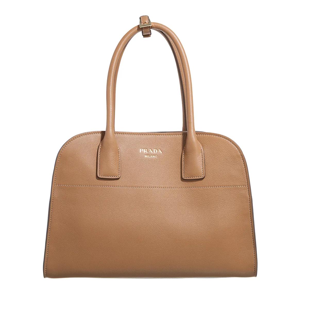 Prada Handtasche - Mano Media Doppio Tote Bag - Gr. unisize - in Braun - für Damen von Prada