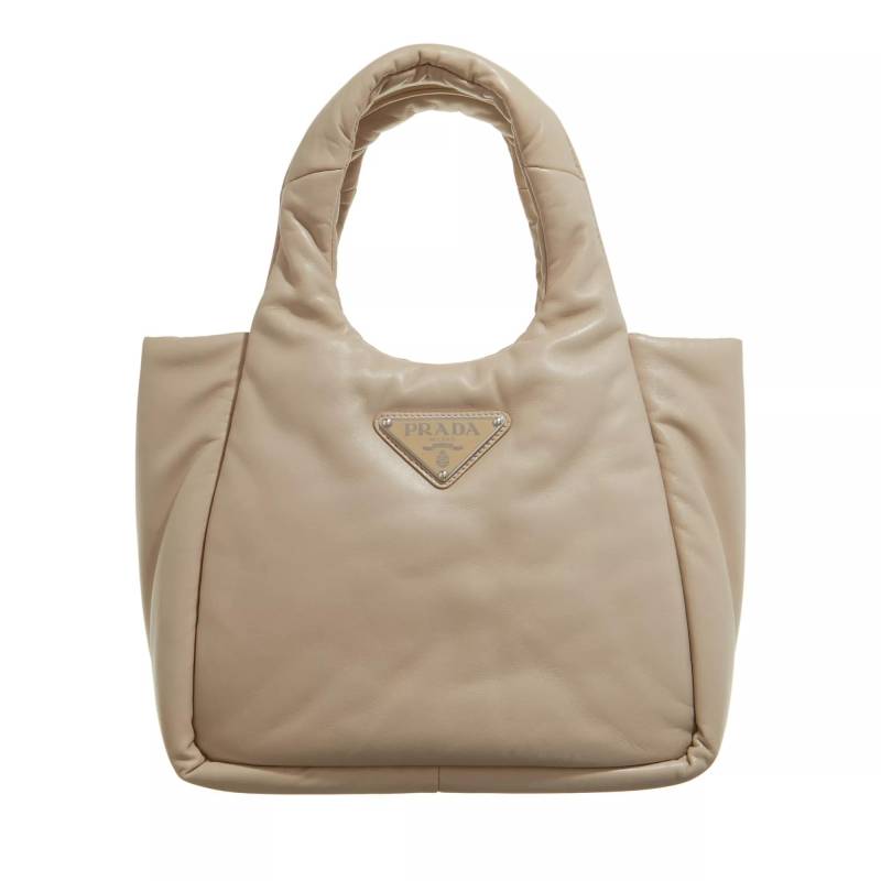 Prada Handtasche - Small Tote Bag Padded - Gr. unisize - in Beige - für Damen von Prada