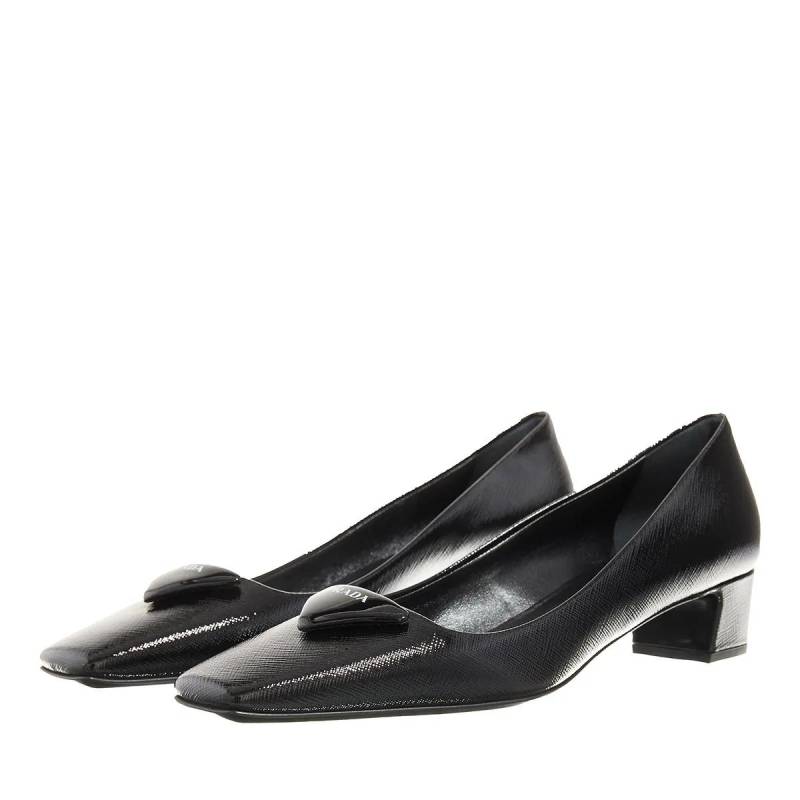 Prada Hohe Schuhe - Saffiano Leather Pumps - Gr. 37 (EU) - in Schwarz - für Damen von Prada