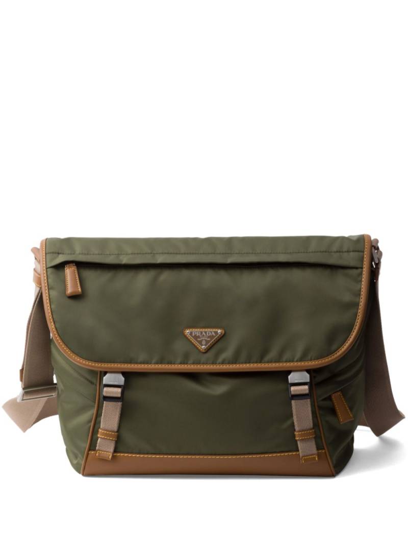 Prada Leather Shoulder Bag - Green von Prada