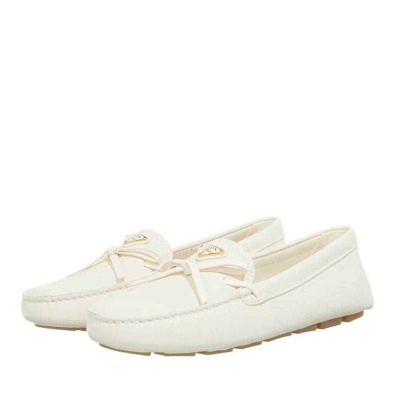 Prada Loafers & Ballerinas - Leather Loafers - Gr. 39 (EU) - in Creme - für Damen von Prada