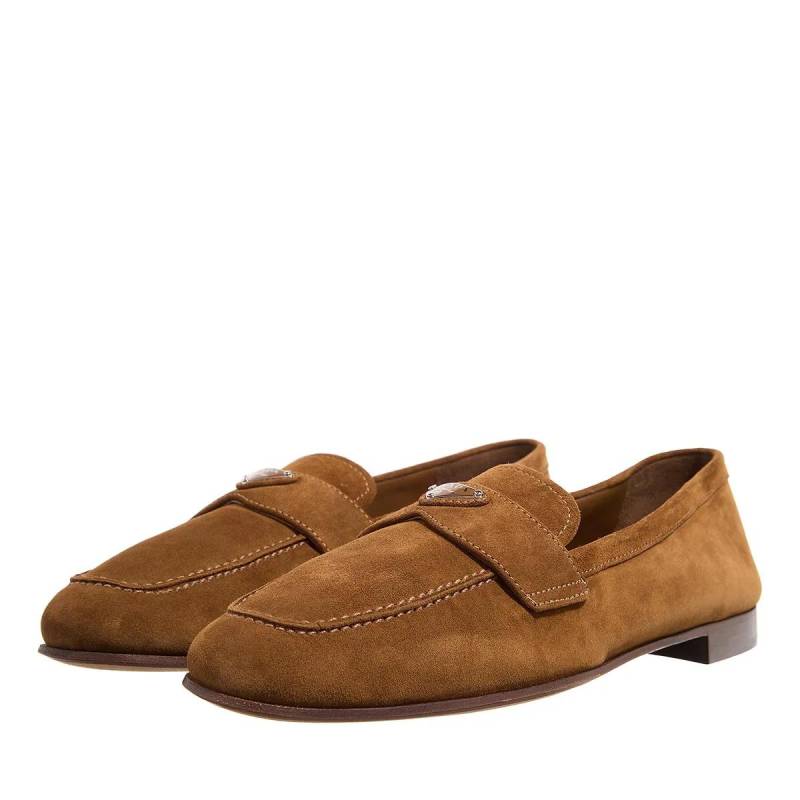 Prada Loafer - Mocassini Scamosciato - Gr. 39 (EU) - in Braun - für Damen von Prada