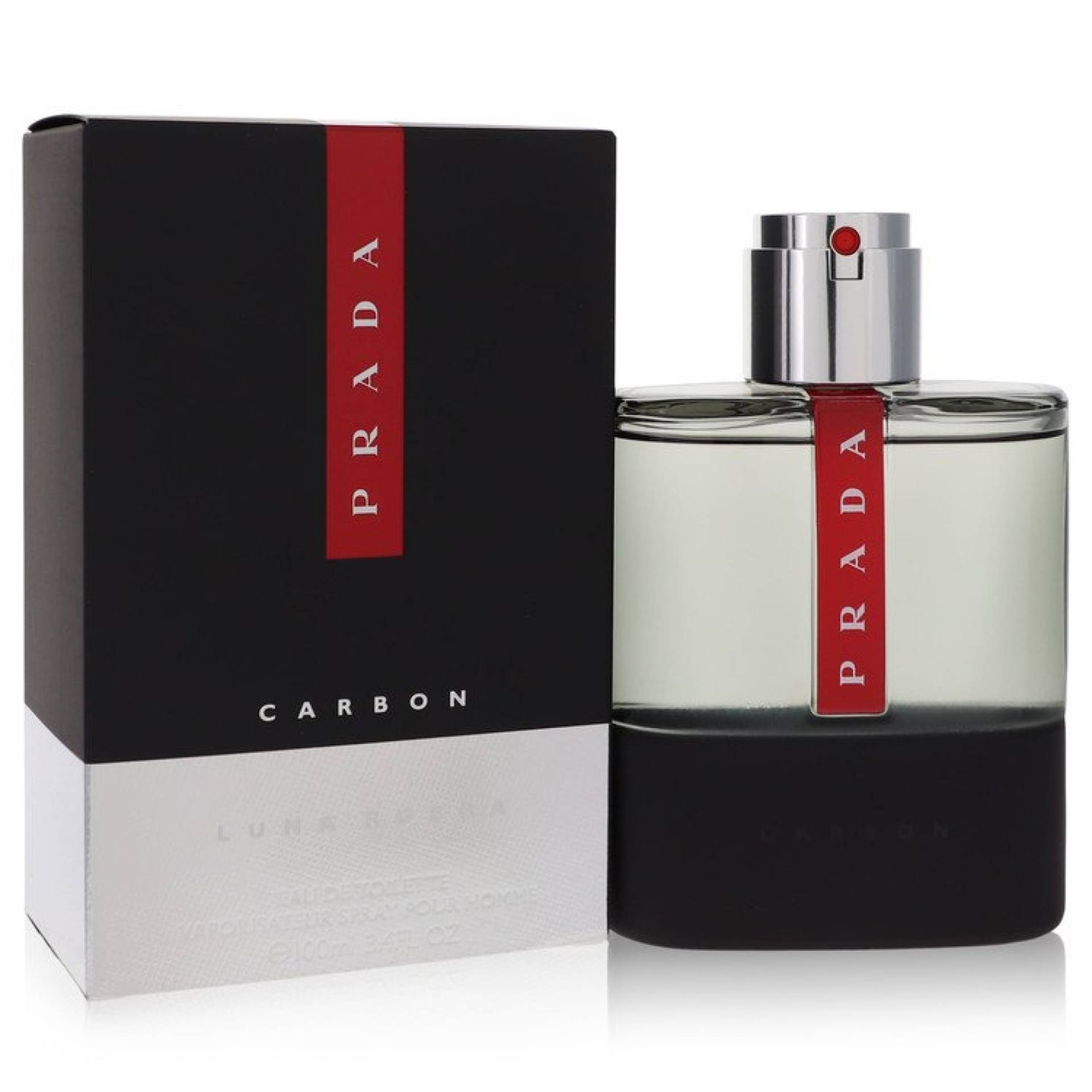 Prada Luna Rossa Carbon Eau De Toilette Spray (Unboxed) 51 ml von Prada