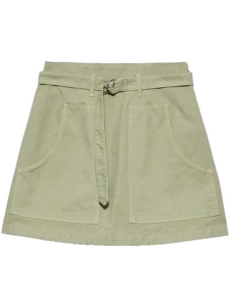 Prada Old canvas mini skirt - Green von Prada