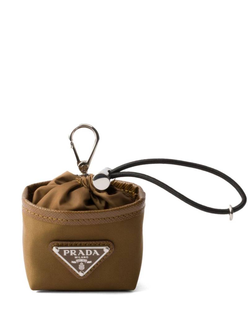 Prada Re-Nylon Air Pods Pro case - Brown von Prada