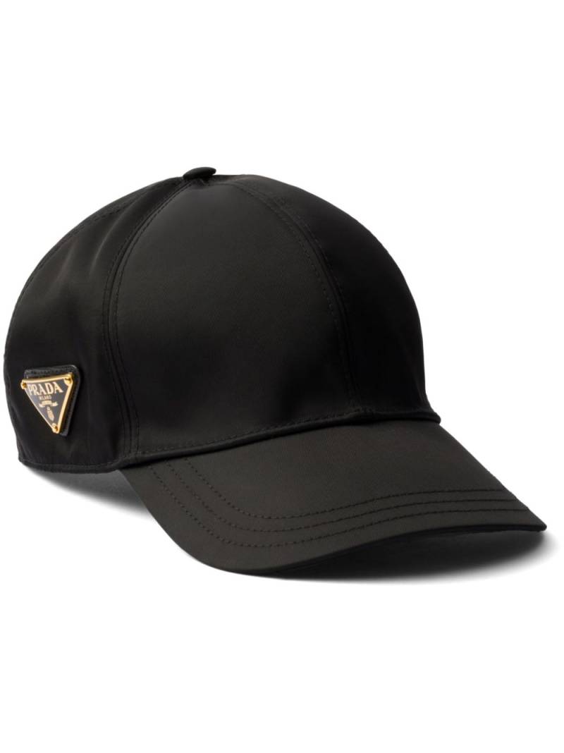 Prada Re-Nylon baseball cap - Black von Prada