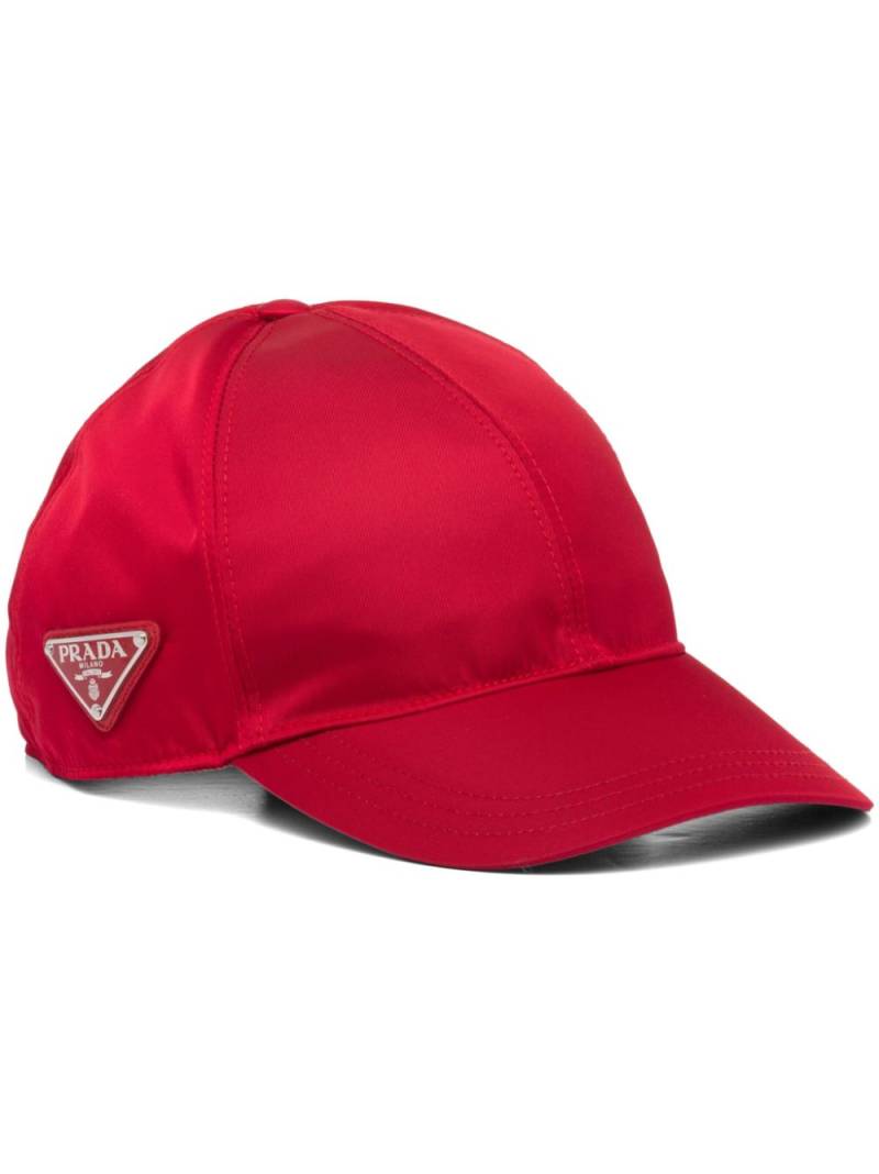 Prada Re-Nylon baseball cap - Red von Prada