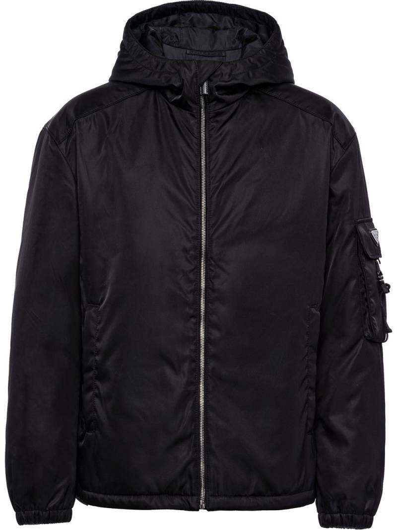 Prada Re-Nylon blouson jacket - Black von Prada