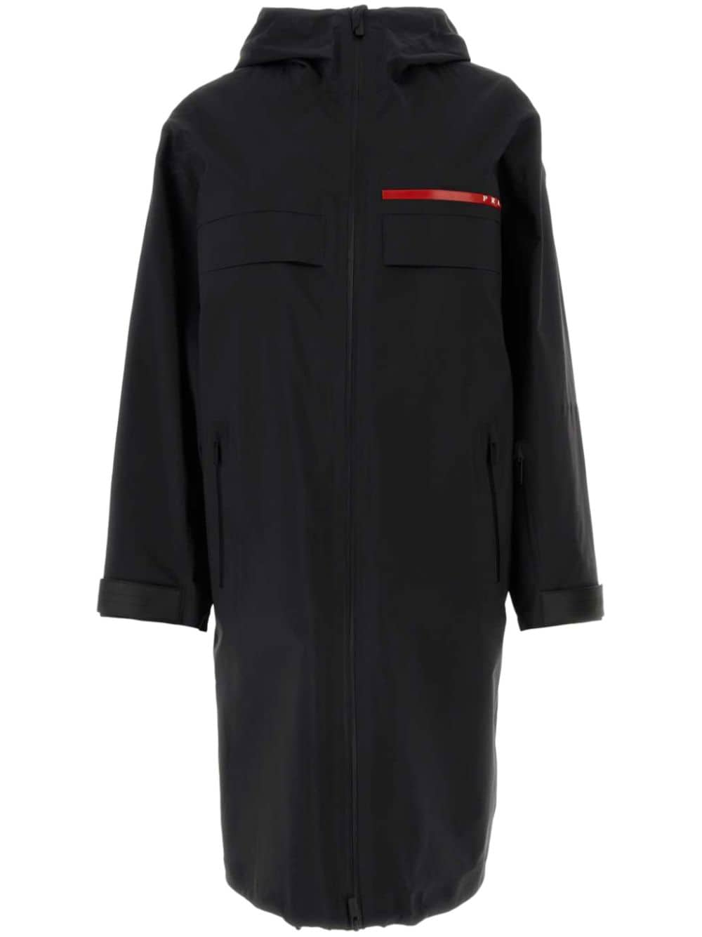 Prada Re-Nylon coat - Black von Prada