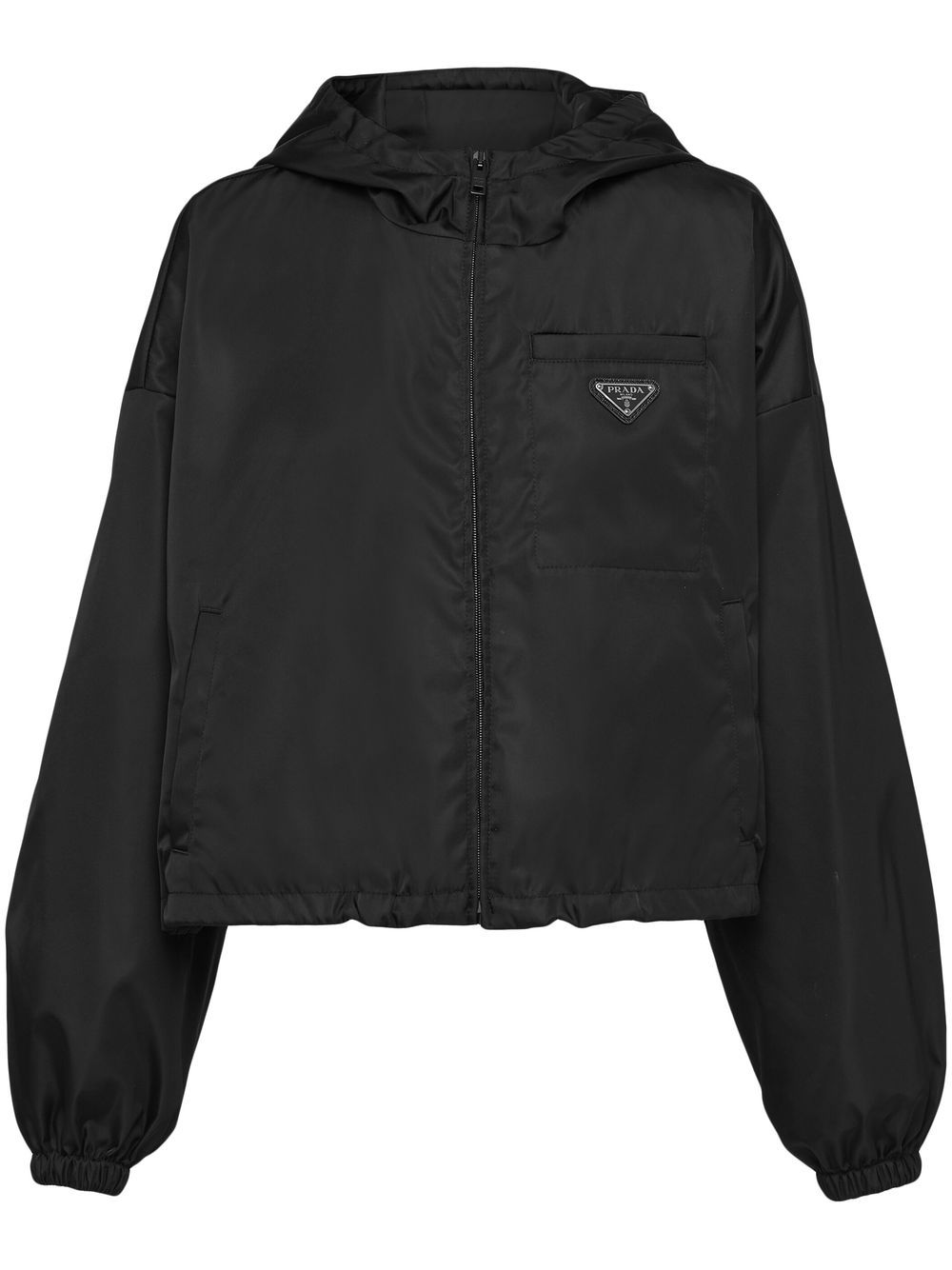 Prada Re-Nylon cropped jacket - Black von Prada