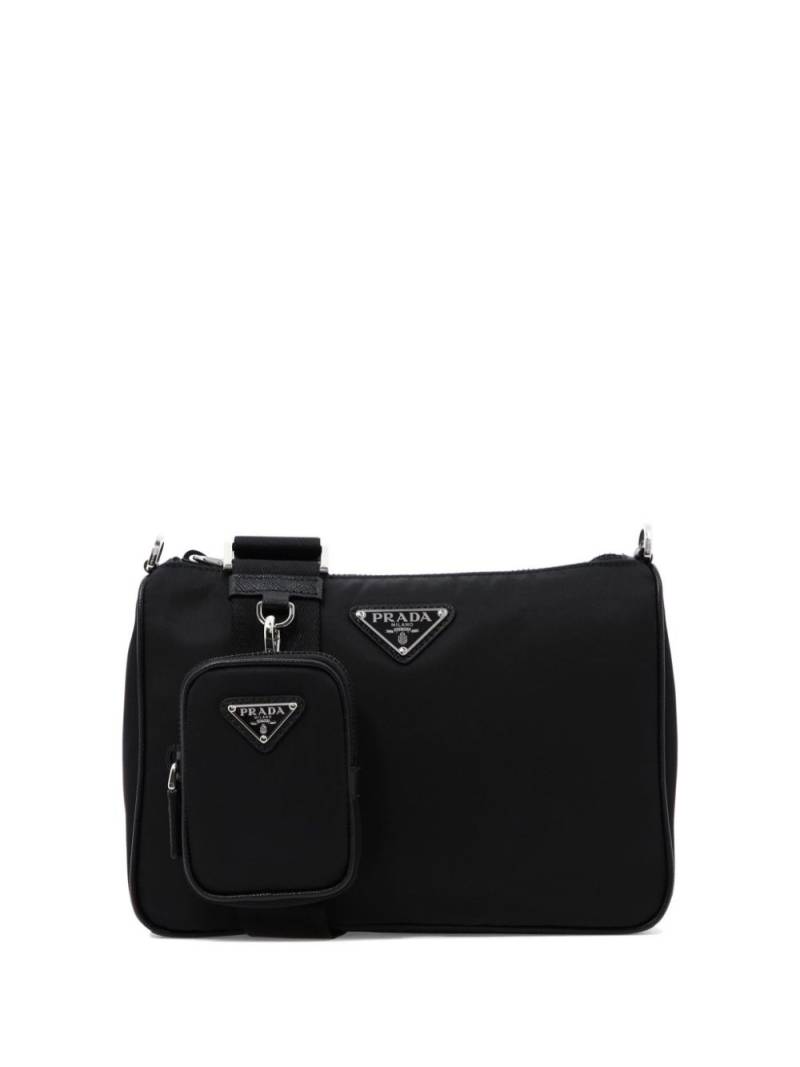 Prada Re-Nylon shoulder bag - Black von Prada