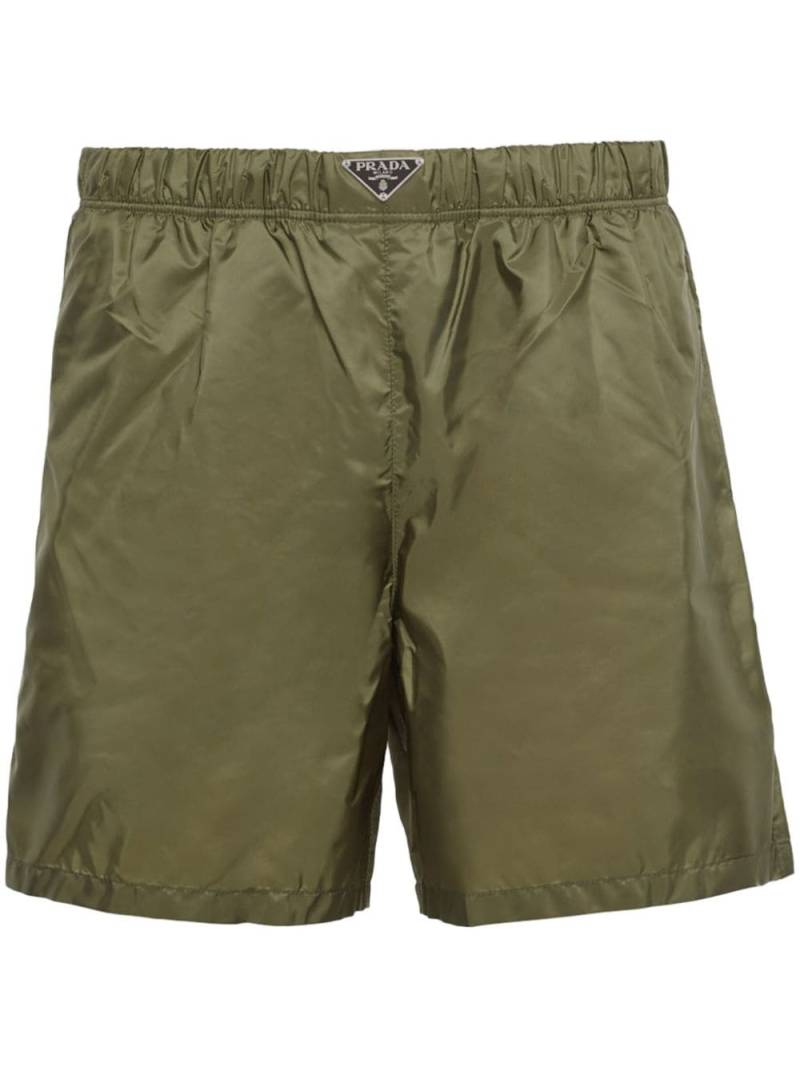 Prada Re-Nylon swim shorts - Green von Prada