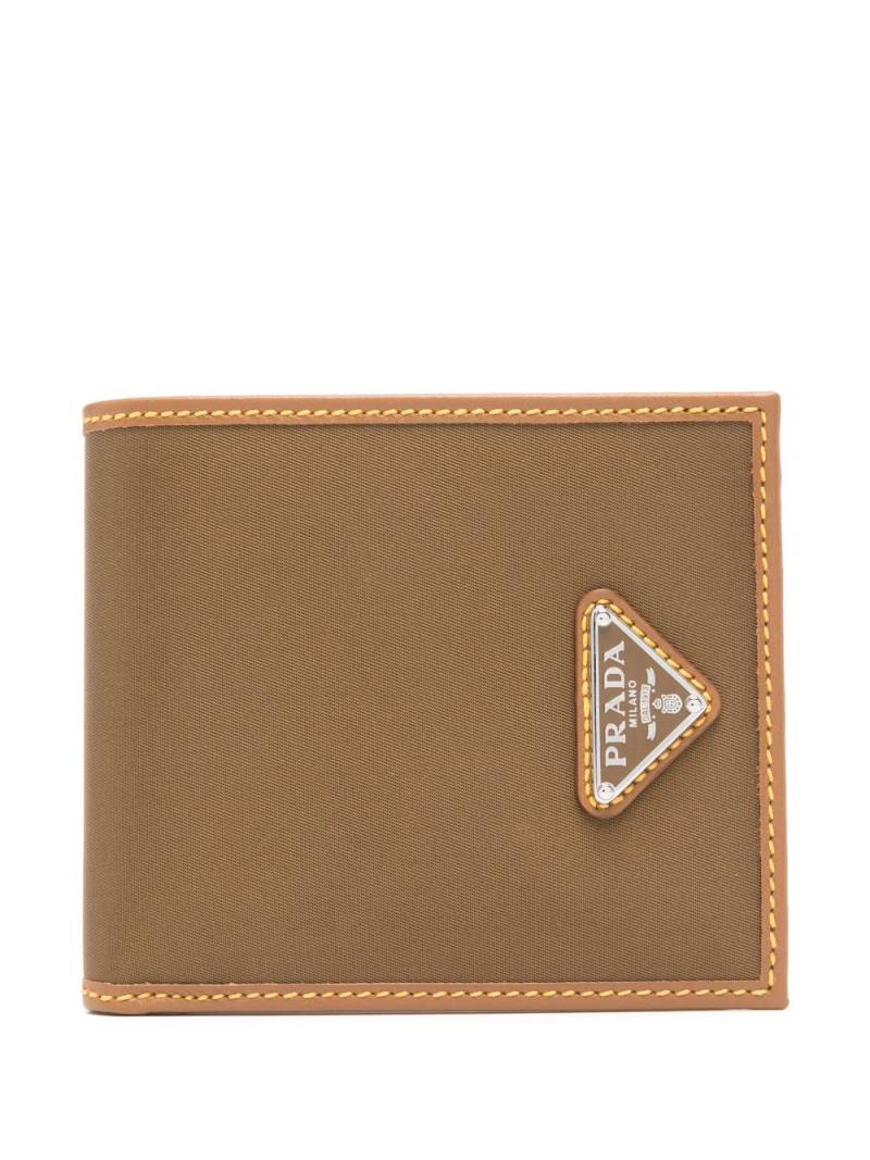 Prada Re-Nylon wallet - Brown von Prada