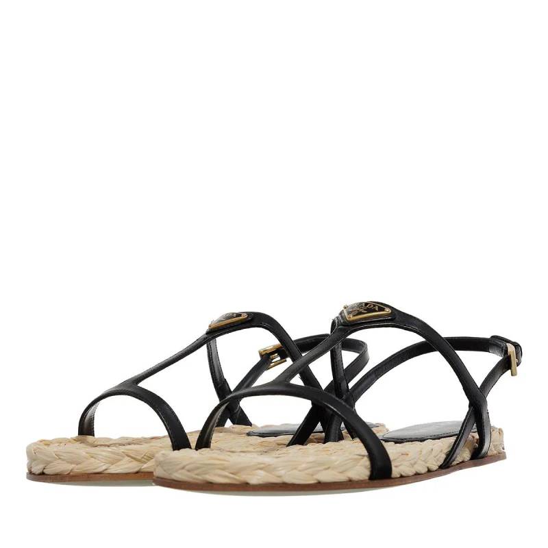 Prada Sandalen - Nappa Sandale - Gr. 37 (EU) - in Schwarz - für Damen von Prada