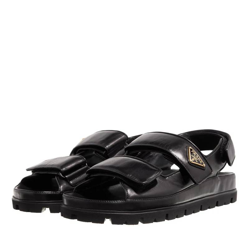 Prada Sandalen - Sandali Nappa - Gr. 37 (EU) - in Schwarz - für Damen von Prada