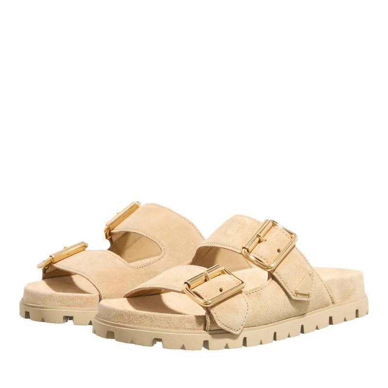 Prada Sandalen - Sandali Scamosciato - Gr. 37 (EU) - in Beige - für Damen von Prada