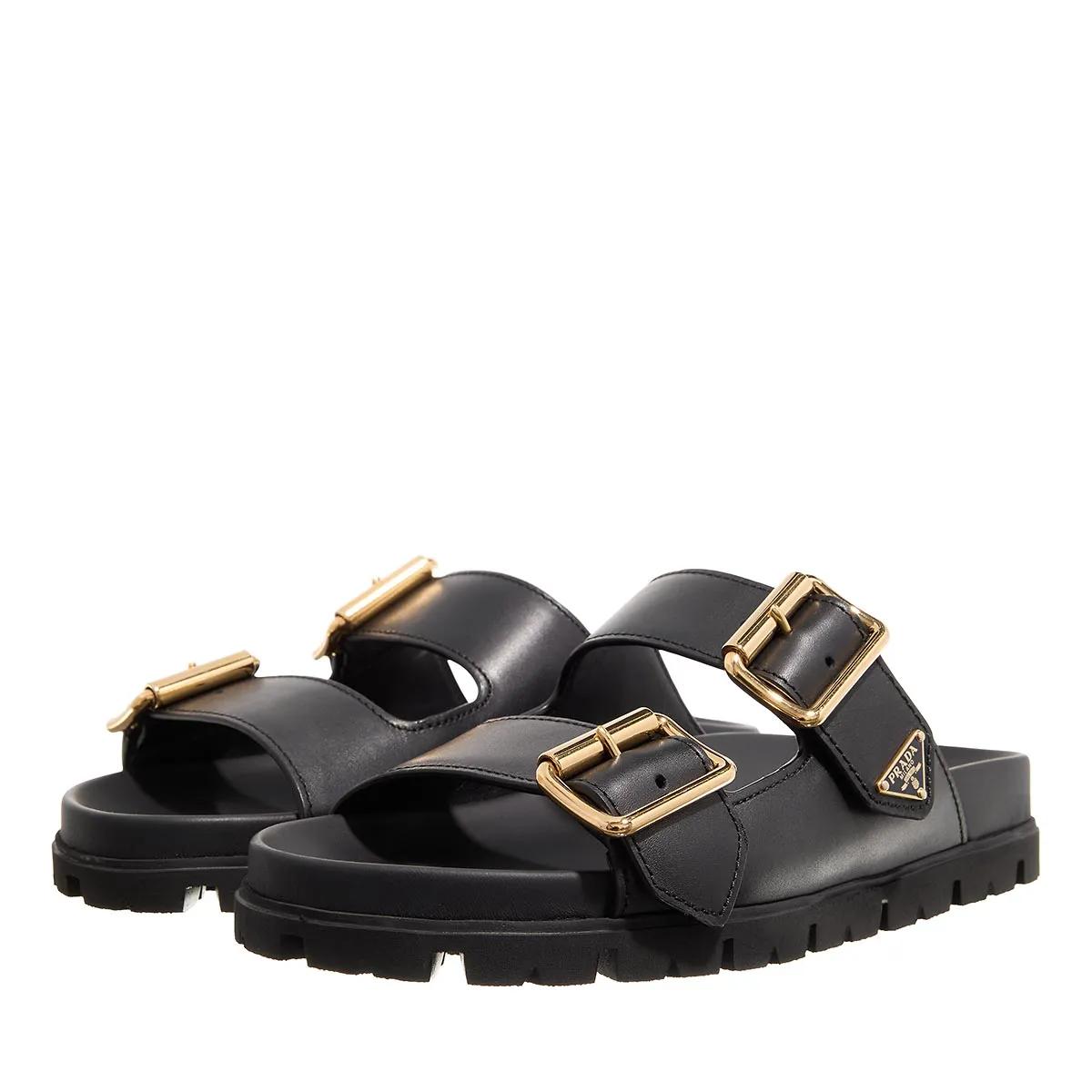 Prada Sandalen - Sandali Vit Sport - Gr. 37 (EU) - in Schwarz - für Damen von Prada