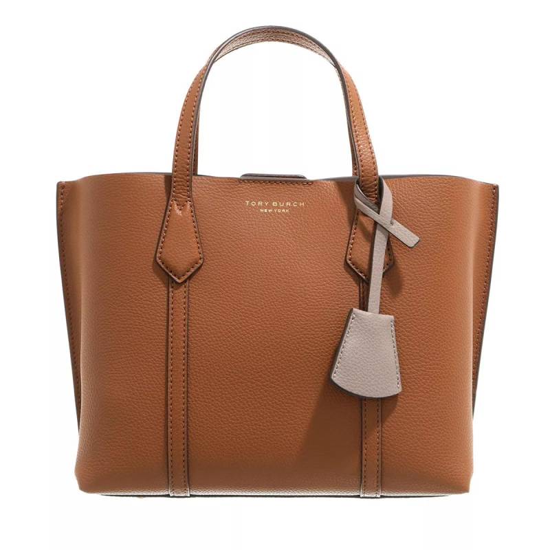 Tory Burch Handtasche - Perry Triple-Compartment Small Tote - Gr. unisize - in Cognacbraun - für Damen von TORY BURCH