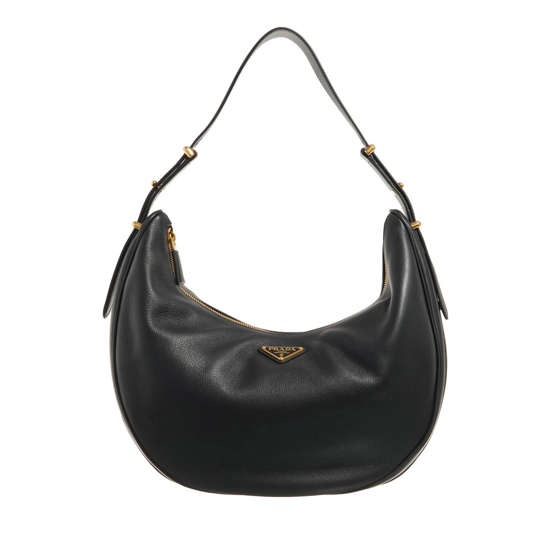 Prada Schultertasche - Large Hobo Bag - Gr. unisize - in Schwarz - für Damen von Prada