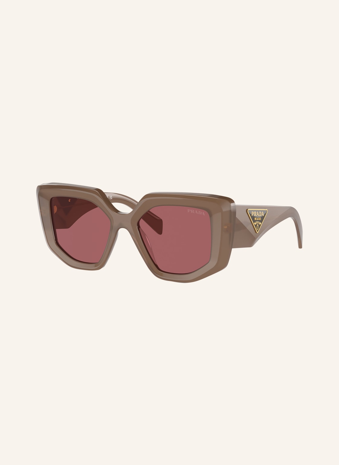 Prada Sonnenbrille 0Pr14Zs braun von Prada