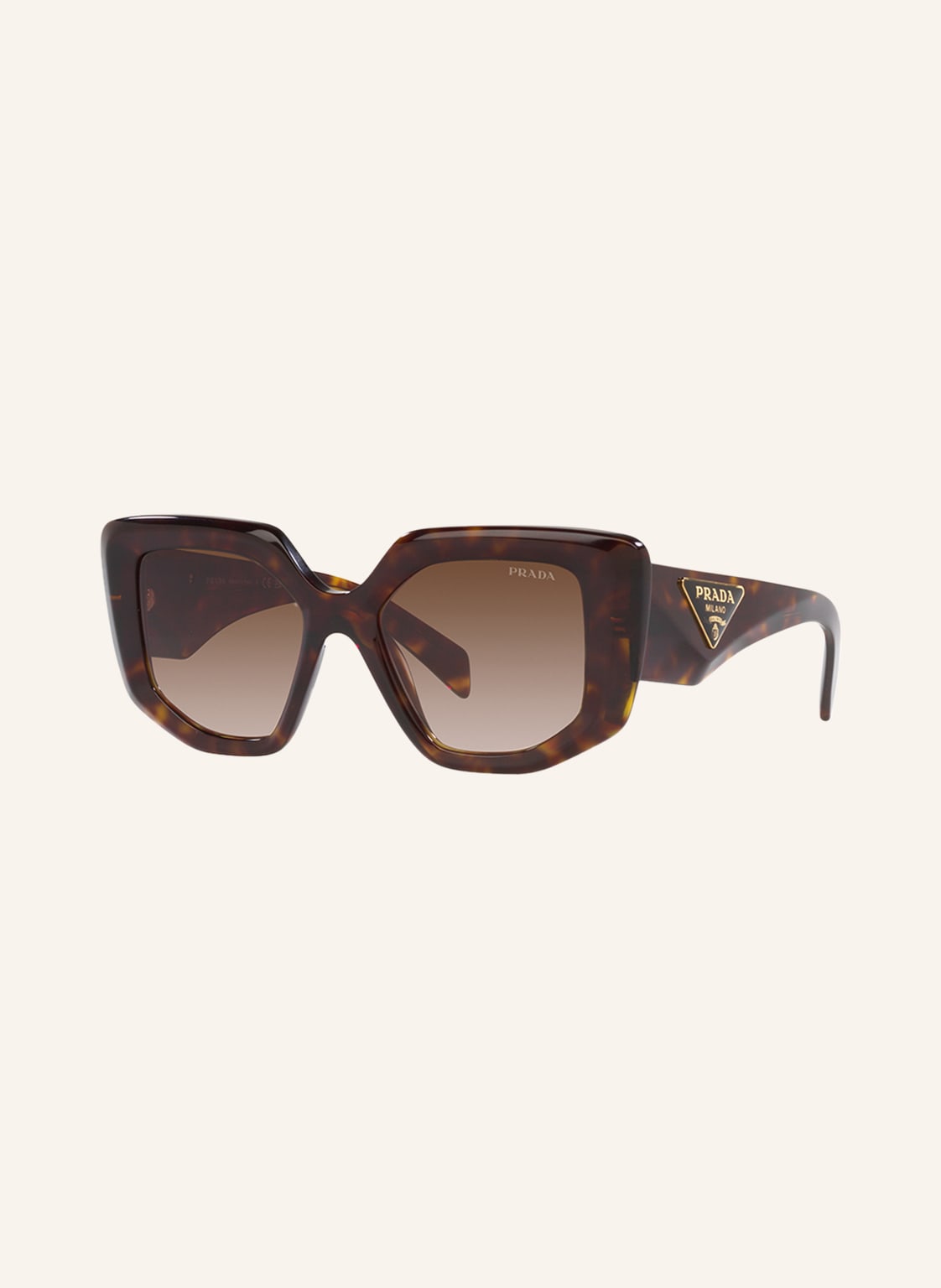 Prada Sonnenbrille 0Pr14Zs braun von Prada