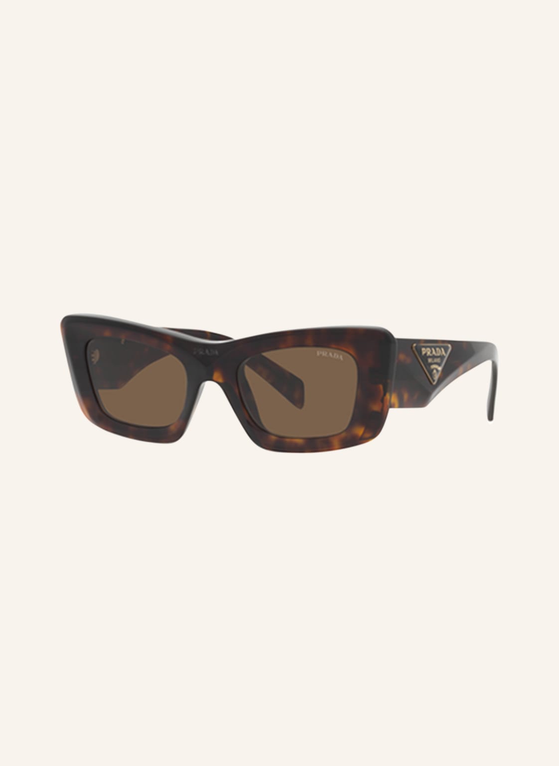 Prada Sonnenbrille Pr 13zs braun von Prada