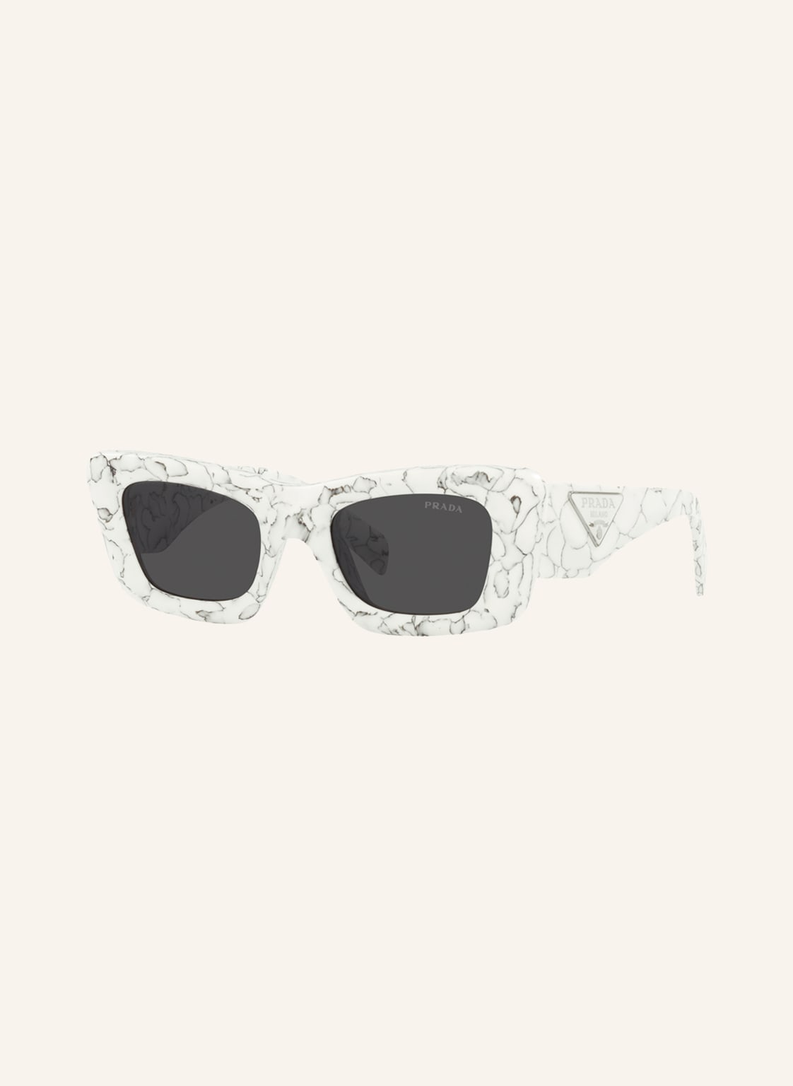 Prada Sonnenbrille Pr 13zs weiss von Prada