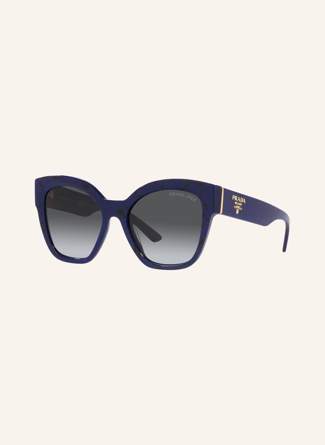 Prada Sonnenbrille Pr 17zs blau von Prada