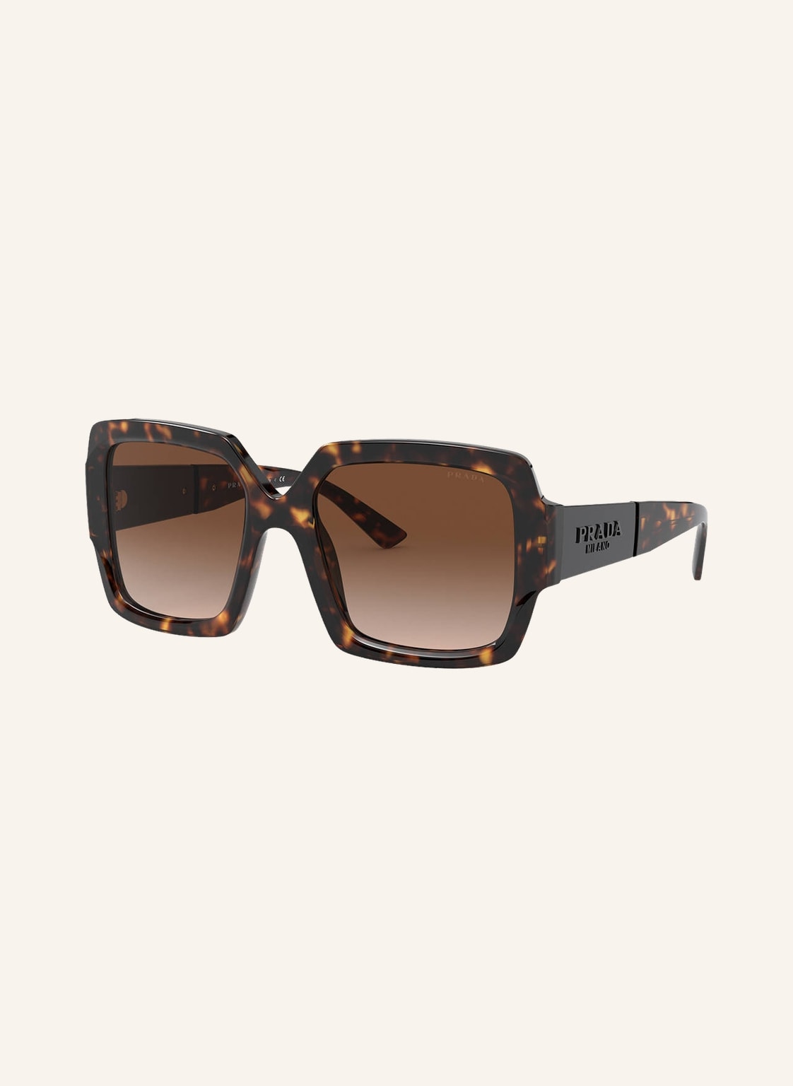 Prada Sonnenbrille Pr 21xs braun von Prada