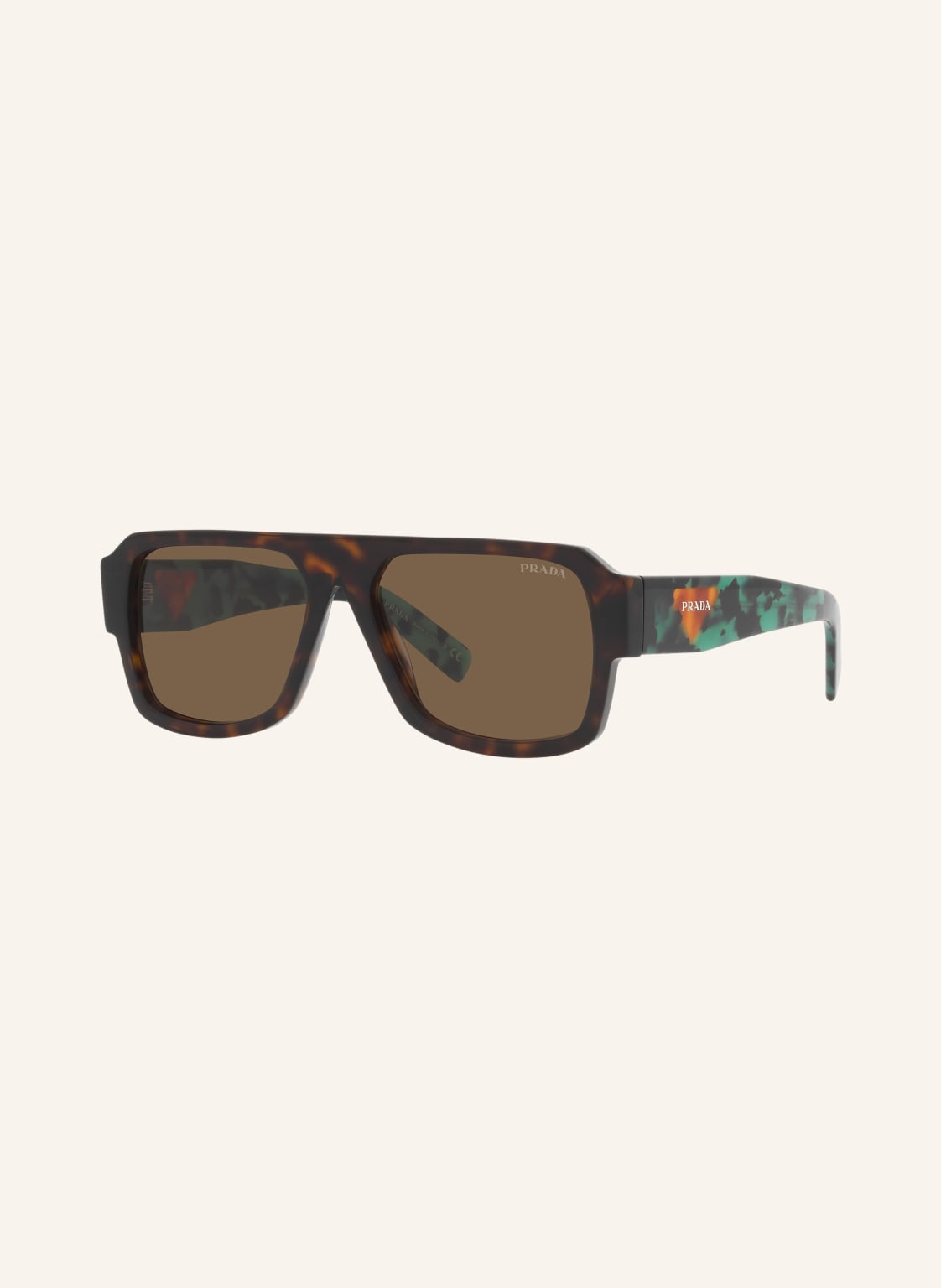 Prada Sonnenbrille Pr 22ys braun von Prada