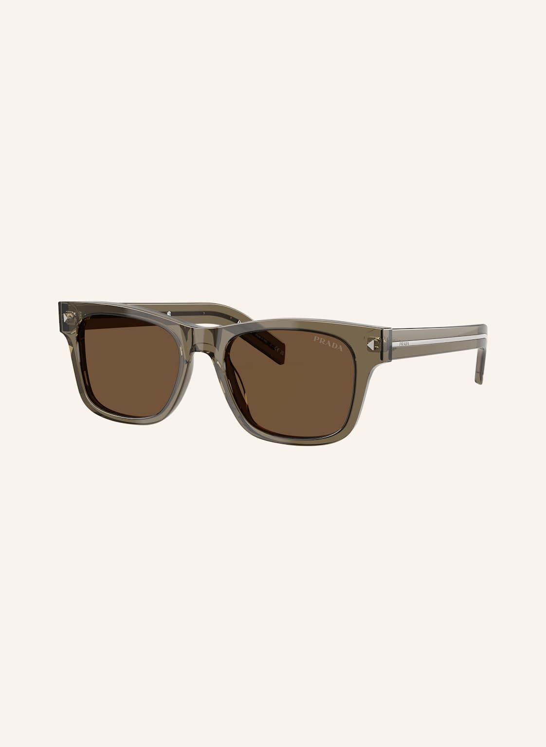 Prada Sonnenbrille Pr a17s braun von Prada