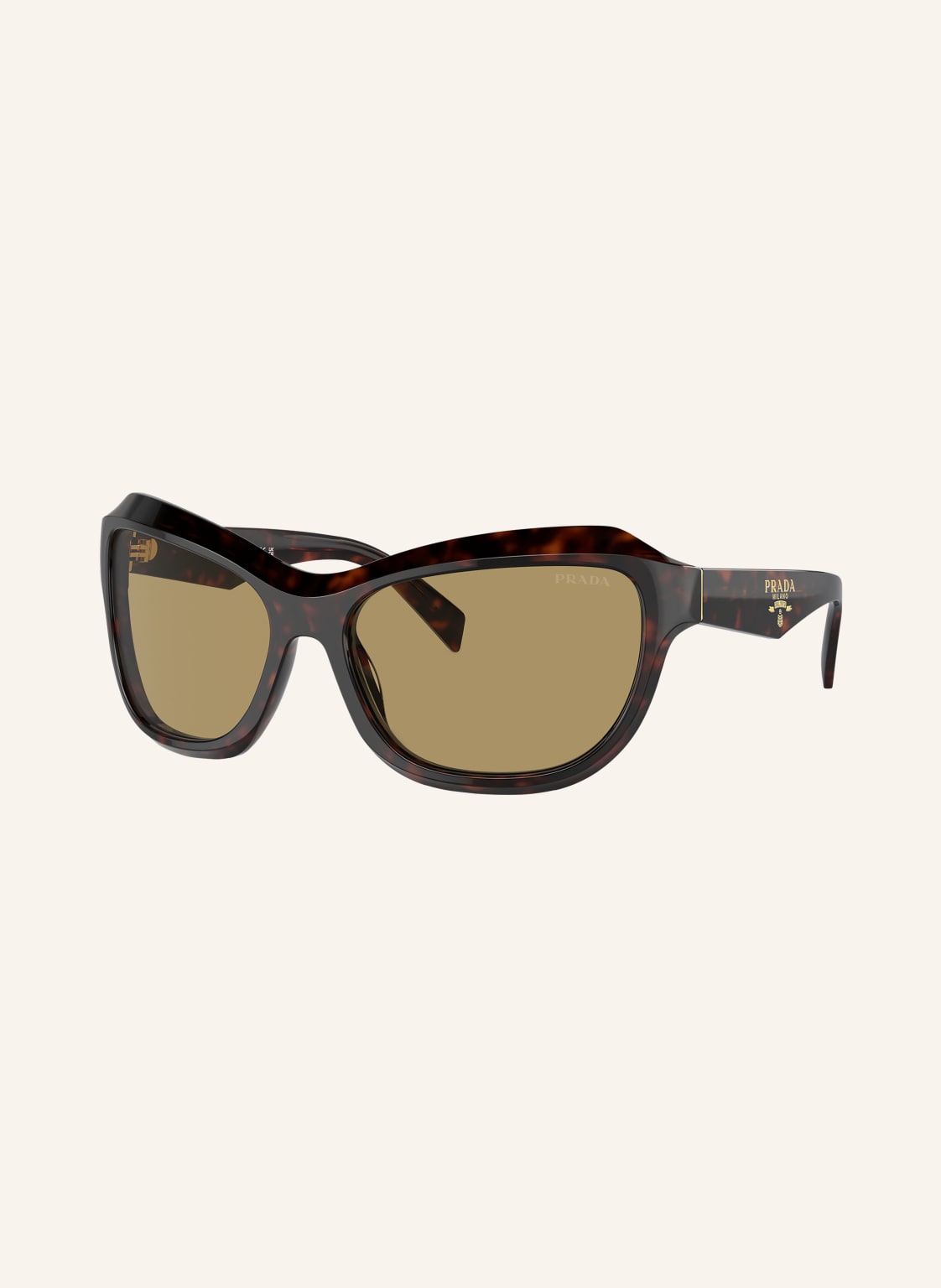 Prada Sonnenbrille Pr a27s beige von Prada