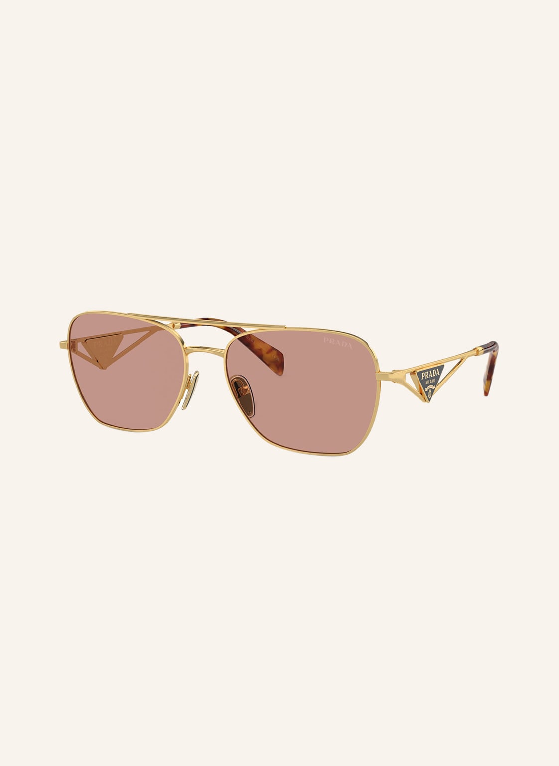 Prada Sonnenbrille Pr a50s gold von Prada