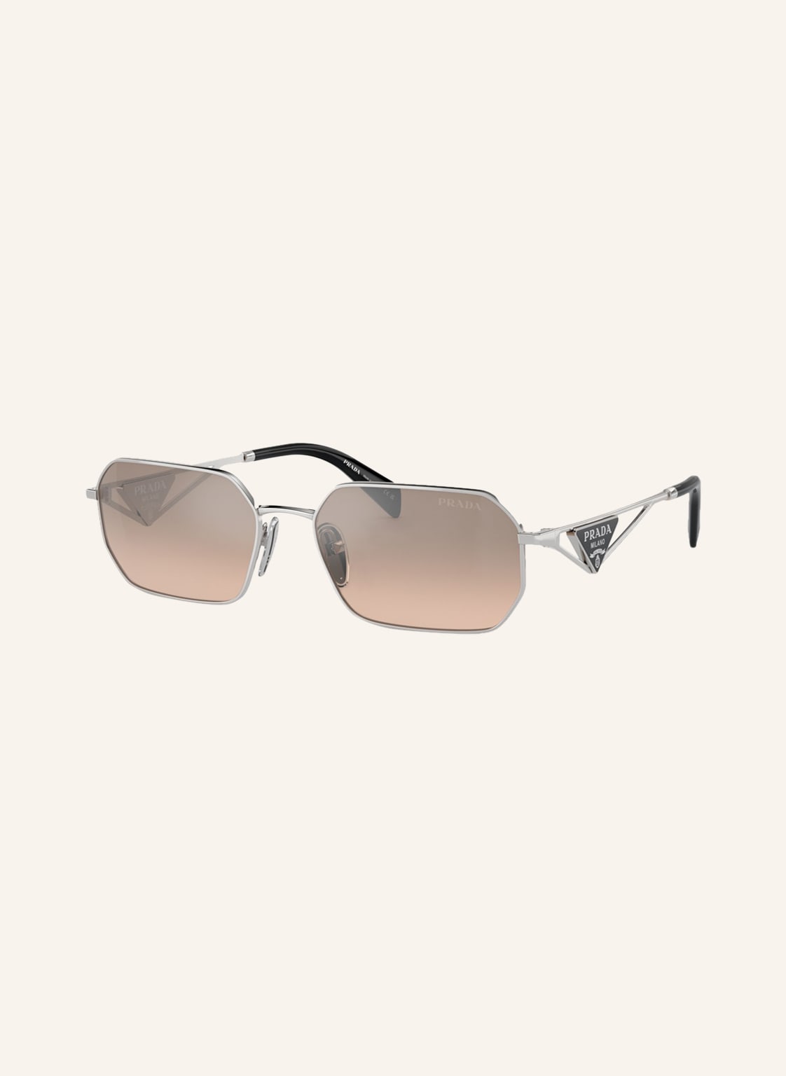 Prada Sonnenbrille Pr a51s silber Prada Sonnenbrille Pr a51s silber von Prada