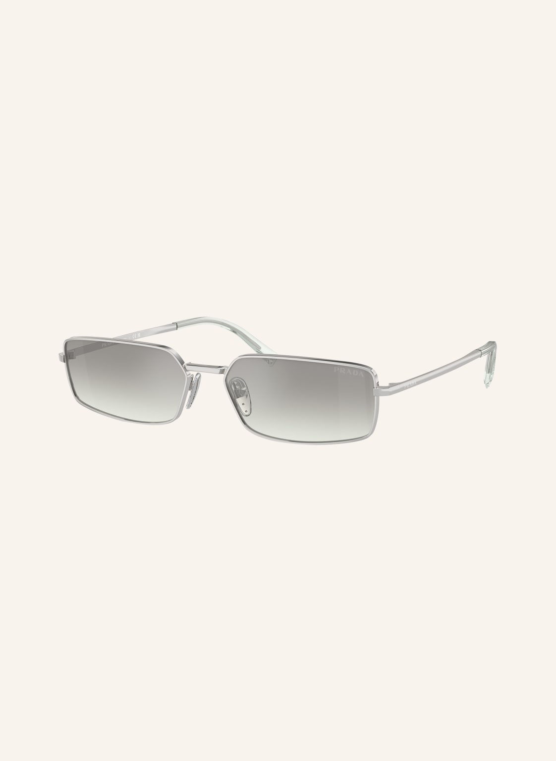 Prada Sonnenbrille Pr a60s silber von Prada