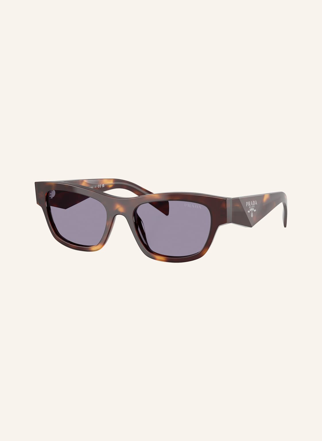 Prada Sonnenbrille Pr b09s braun von Prada