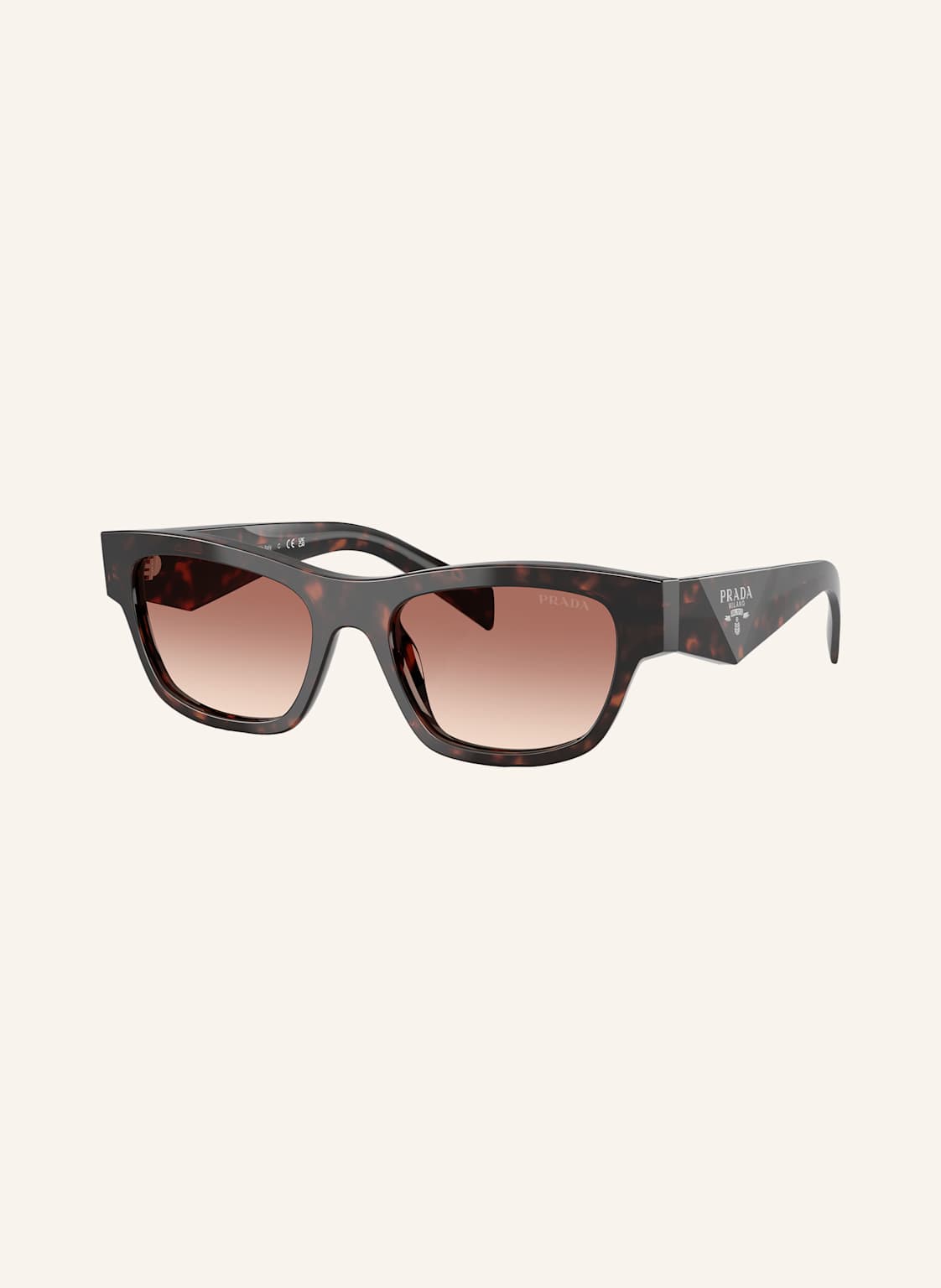 Prada Sonnenbrille Pr b09s braun von Prada