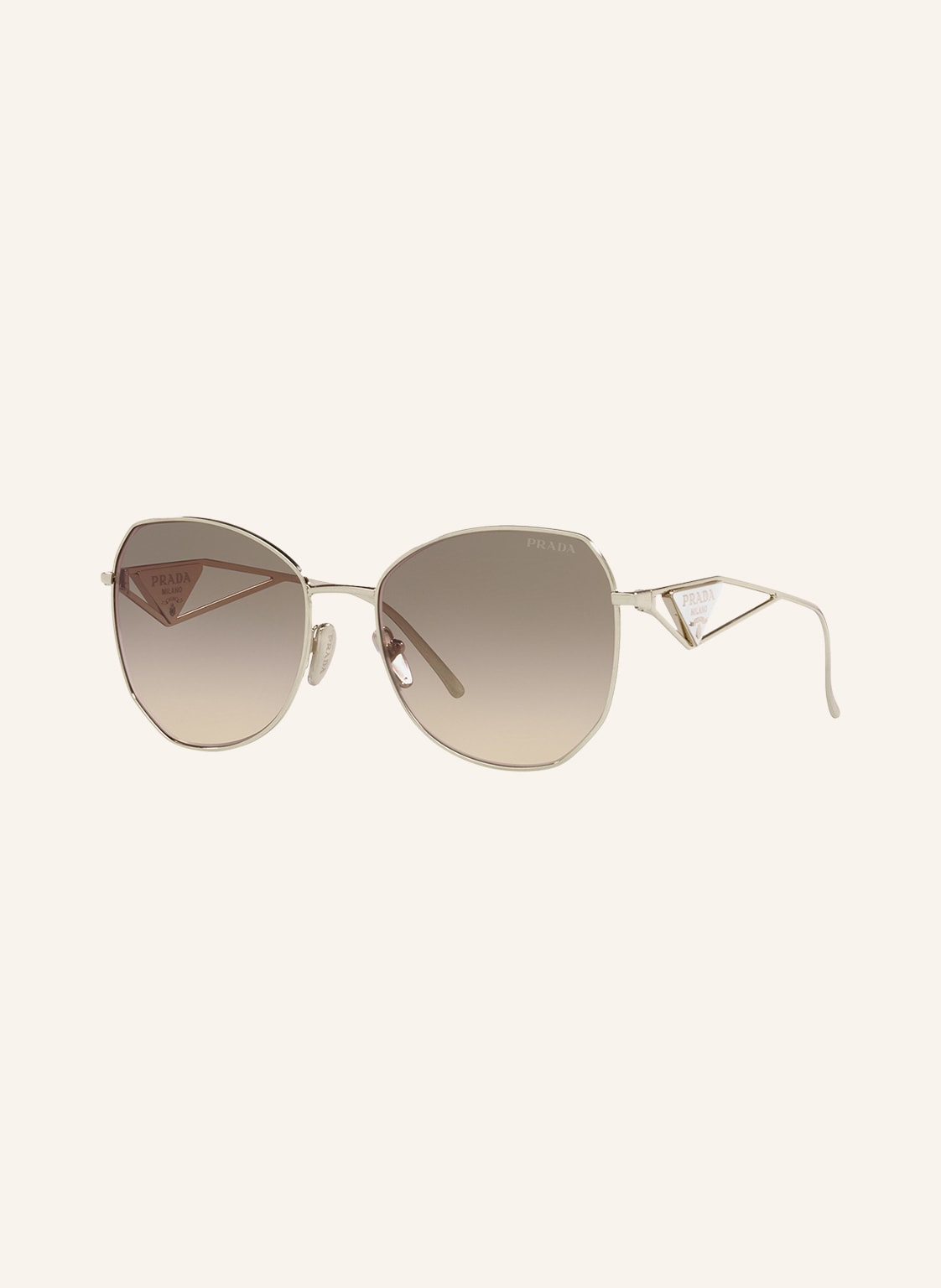 Prada Sonnenbrille pr57ys gold von Prada