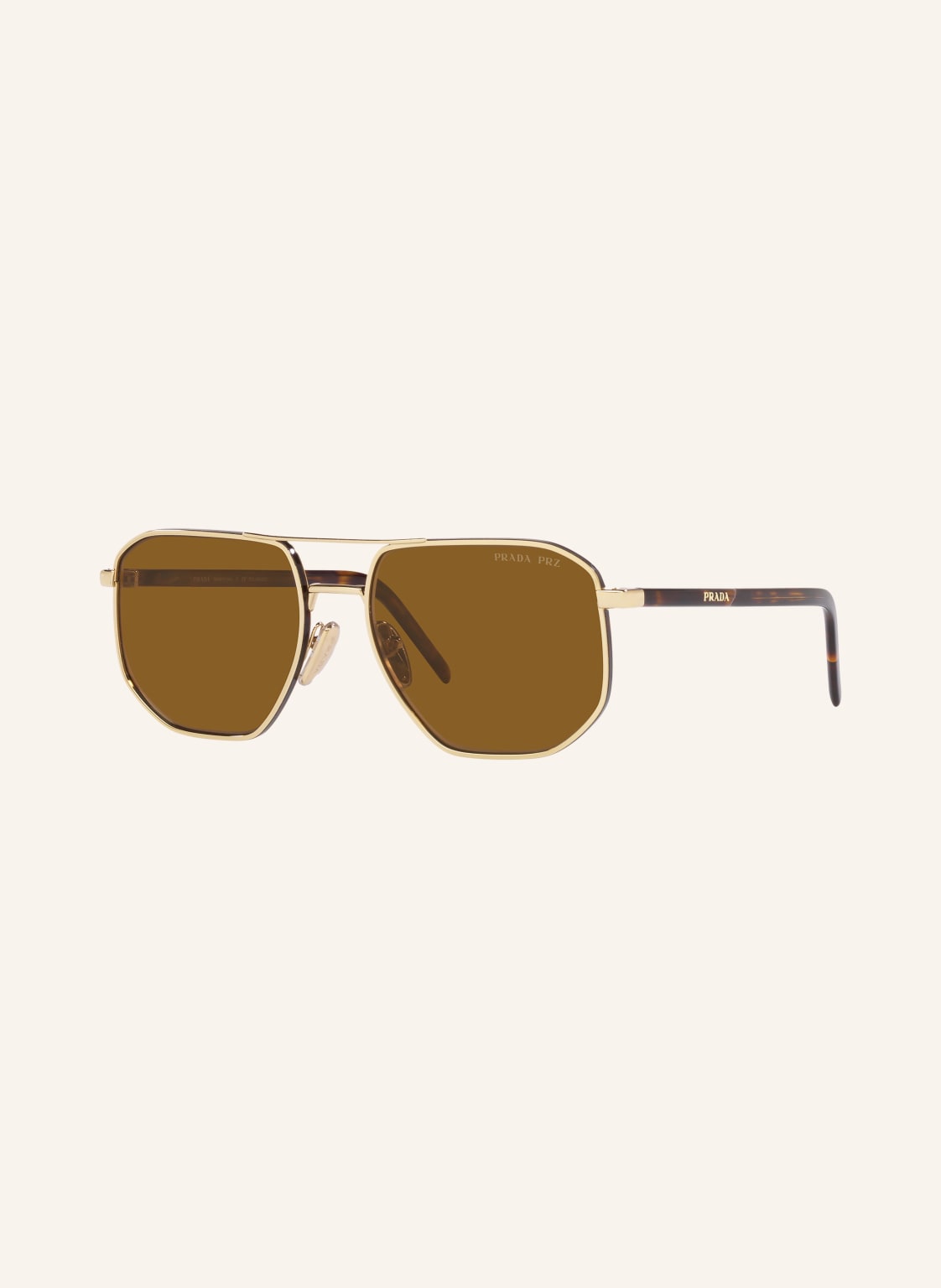 Prada Sonnenbrille pr59ys gold von Prada