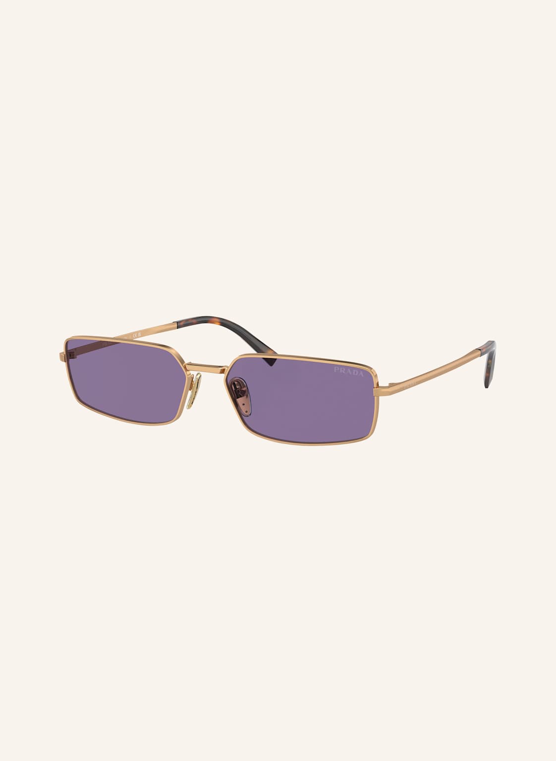 Prada Sonnenbrille pra60s gold von Prada