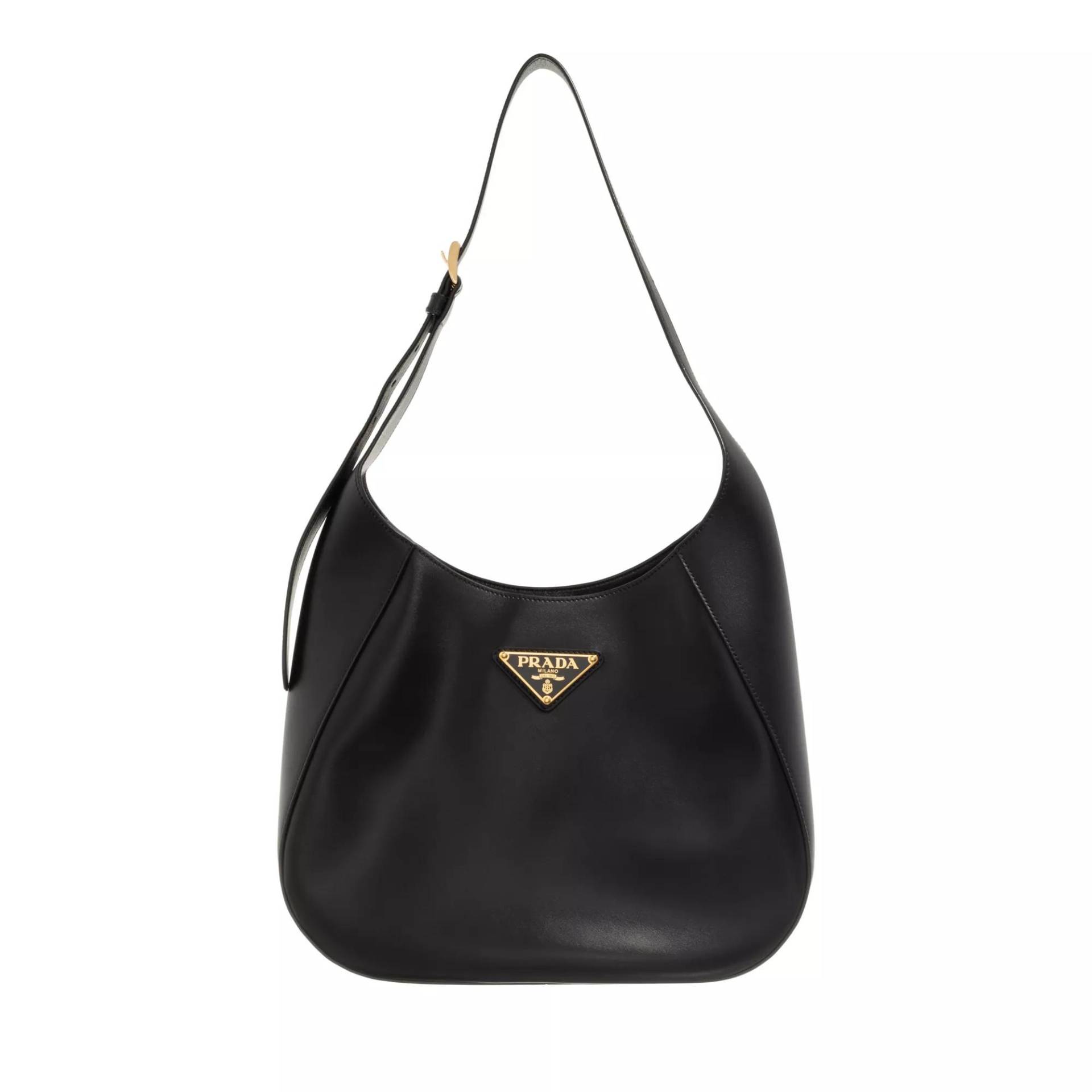 Prada Umhängetasche - City Calf Medium Shoulder - Gr. unisize - in Schwarz - für Damen von Prada