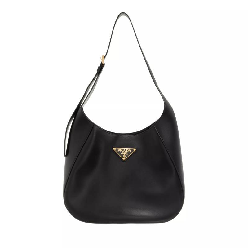 Prada Schultertasche - City Calf Medium Shoulder - Gr. unisize - in Schwarz - für Damen von Prada