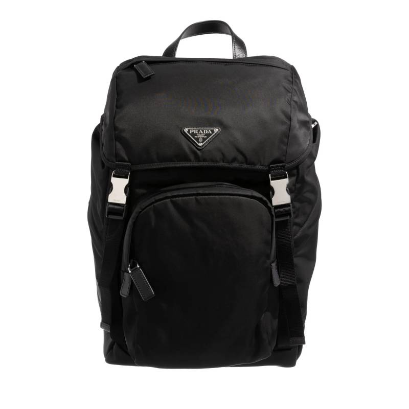 Prada Umhängetasche - Re-Nylon Saffiano Backpack - Gr. unisize - in Schwarz - für Damen von Prada