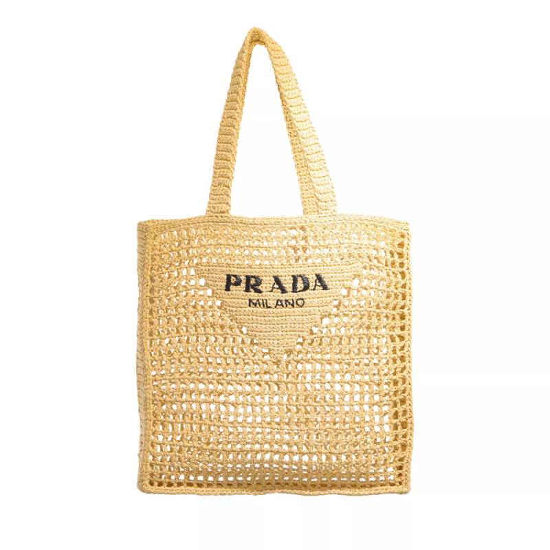 Prada Umhängetasche - Shopping Bag Crochet - Gr. unisize - in Beige - für Damen von Prada