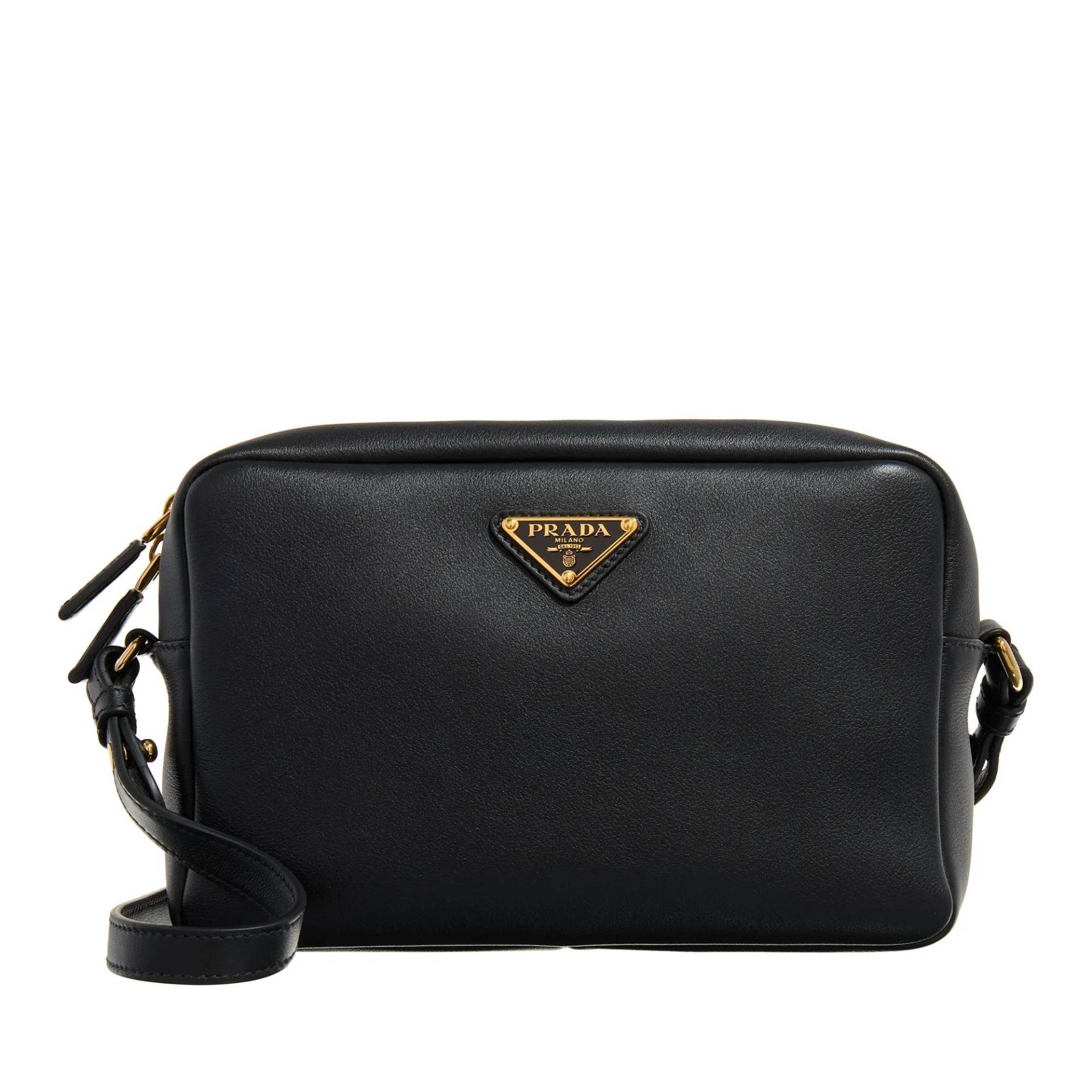 Prada Schultertasche - Woman Grainy Camera Crossbody Bag - Gr. unisize - in Schwarz - für Damen von Prada