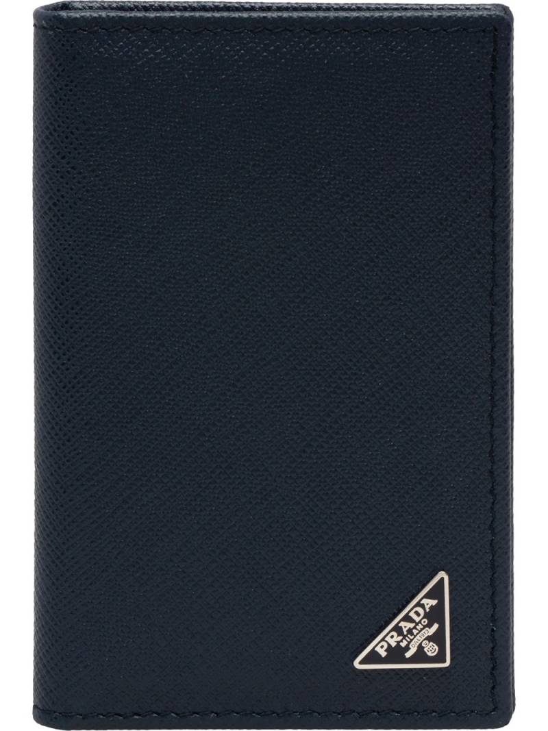 Prada bi-fold cardholder wallet - Blue von Prada