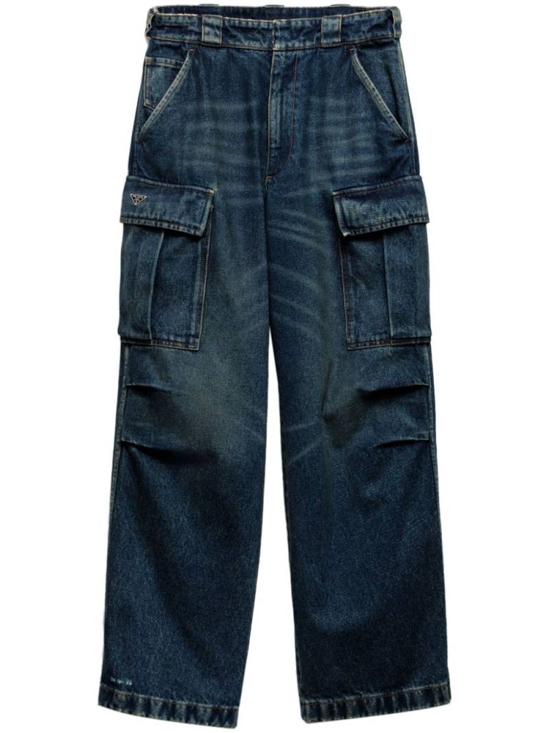 Prada cargo jeans - Blue von Prada