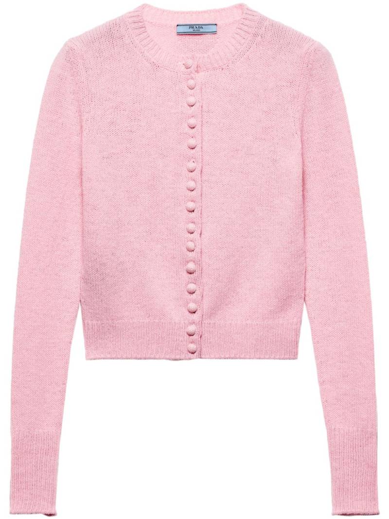 Prada cashmere cardigan - Pink von Prada