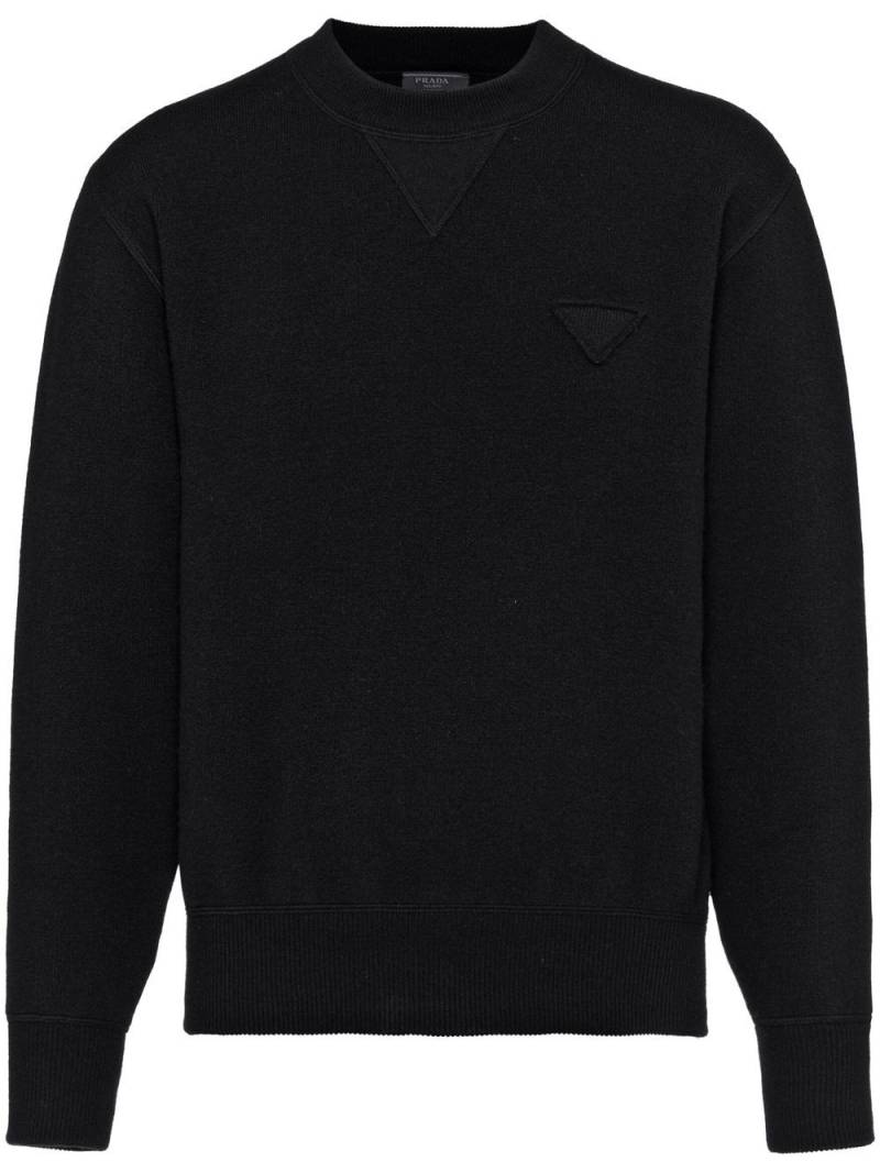 Prada cashmere crew-neck jumper - Black von Prada