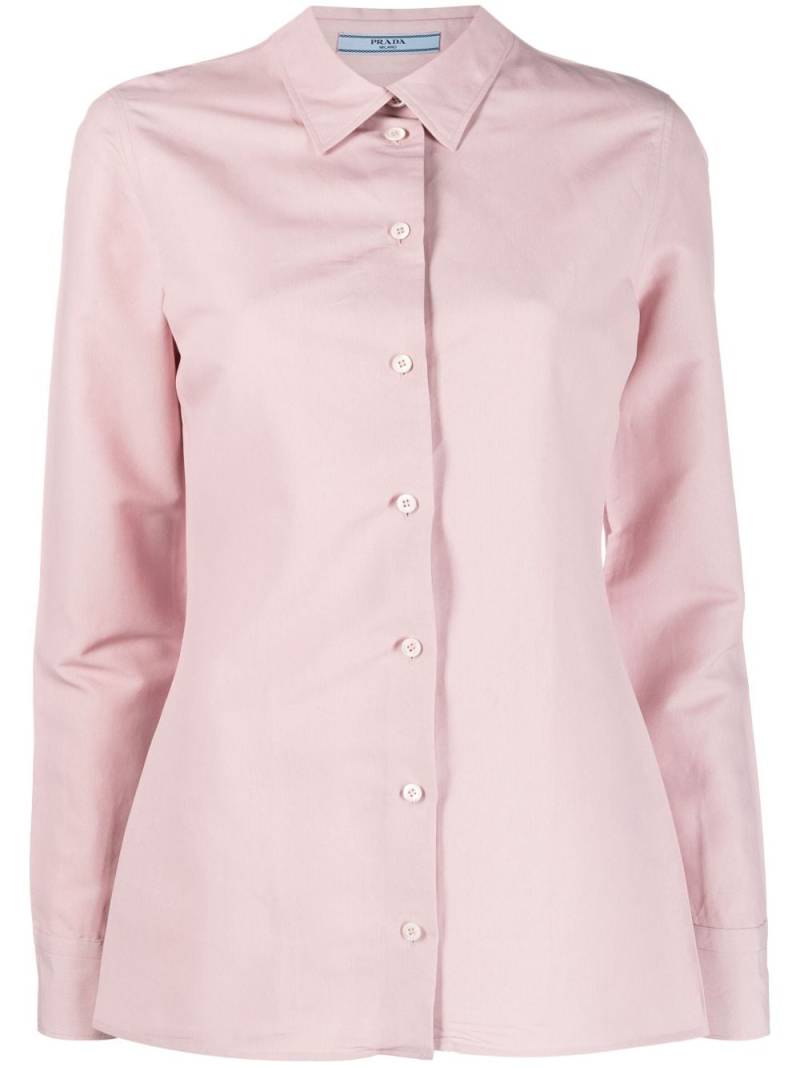 Prada classic button-up shirt - Pink von Prada